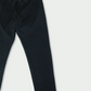 Flat lay of black cotton kids leggings – soft stretch fabric for all-day toddler comfort